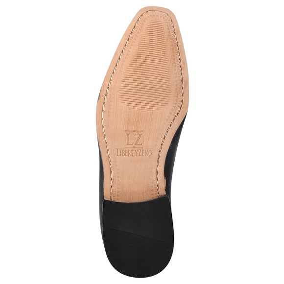 LIBERTYZENO Mens Genuine Leather Loafers and Slip On Shoes main image 6